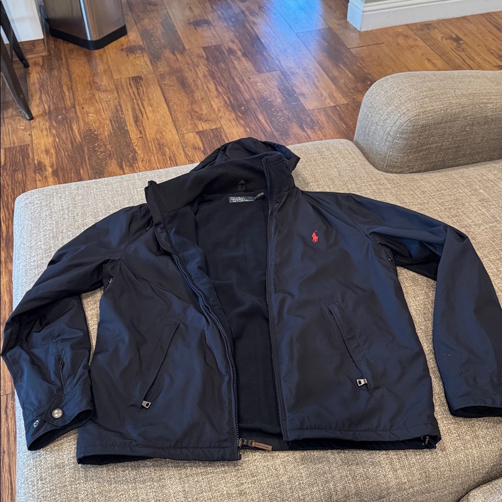 Ralph Lauren Black Polo Jacket